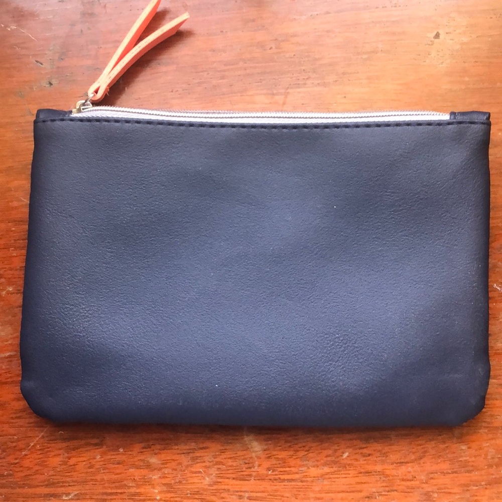 Pleather Cosmetics Bag - Picture 2 of 3